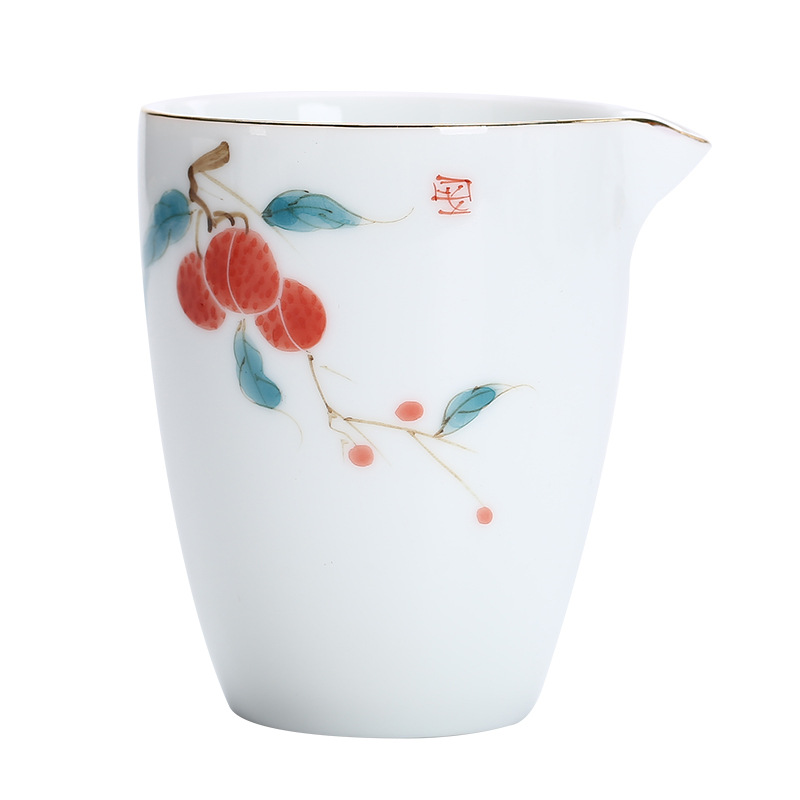 Hand-Painted Underglaze Ceramic Tea Set 45