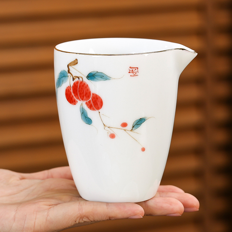 Hand-Painted Underglaze Ceramic Tea Set 45