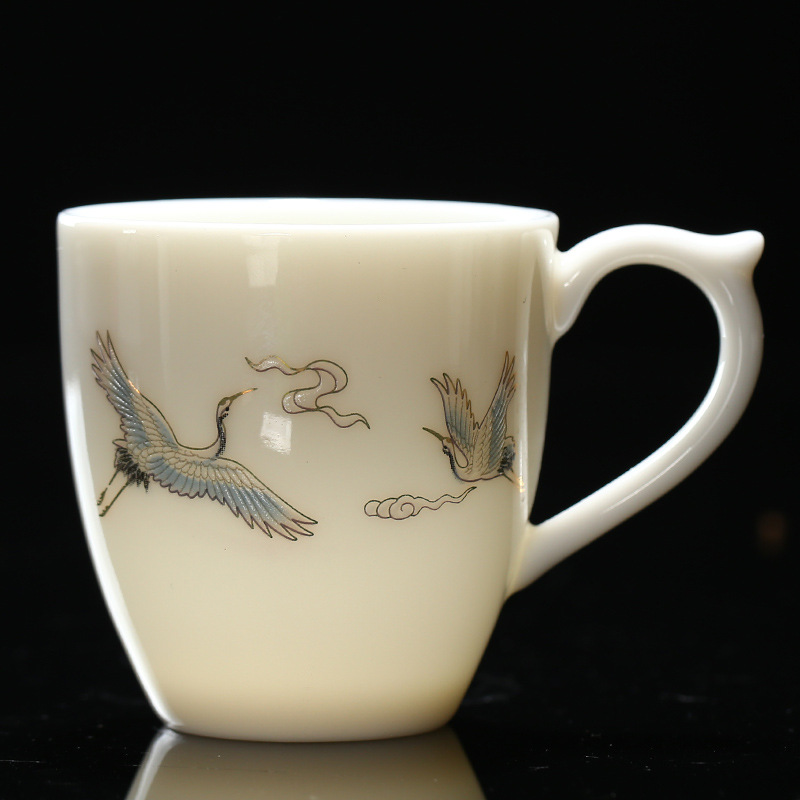 Large Gold-Rimmed Tea-Tasting Cup 16